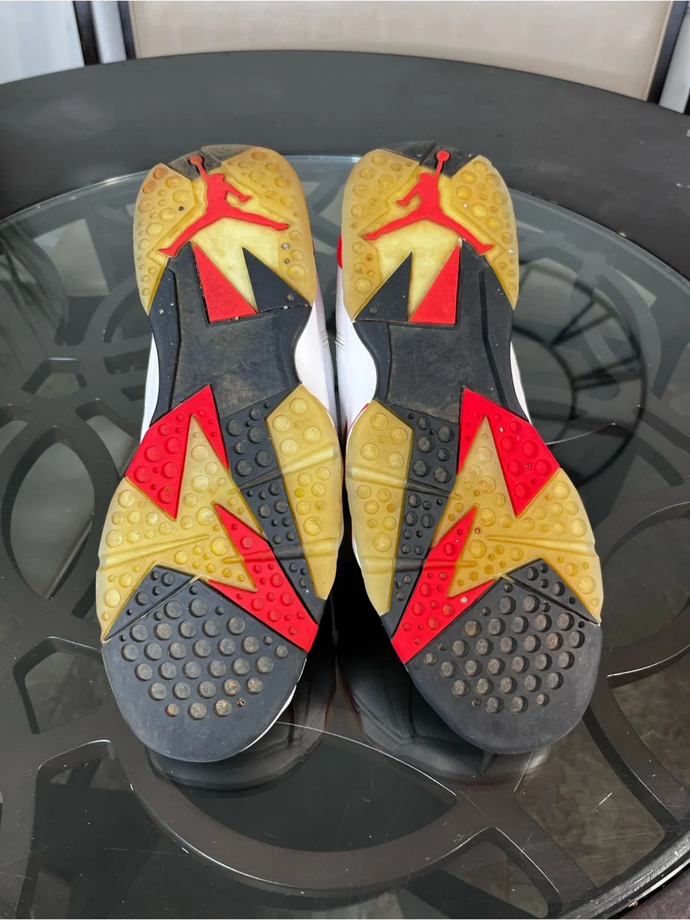 Nike Air Jordan 7 Retro White Infrared Men's Sz 12